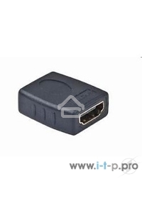 Переходник Gembird Переходник HDMI-HDMI 19F/19F, золотые разъемы, пакет A-HDMI-FF