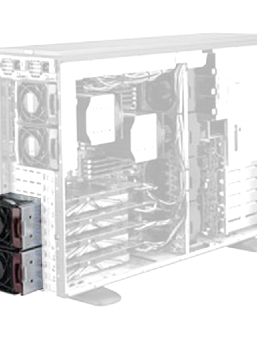 Набор охлаждения Supermicro SC747B X10 Passive GPU Kit