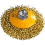 Кордщетка STAYER PROFESSIONAL 35133-100  коническая М14 витая латунь/сталь 0.3мм d100мм