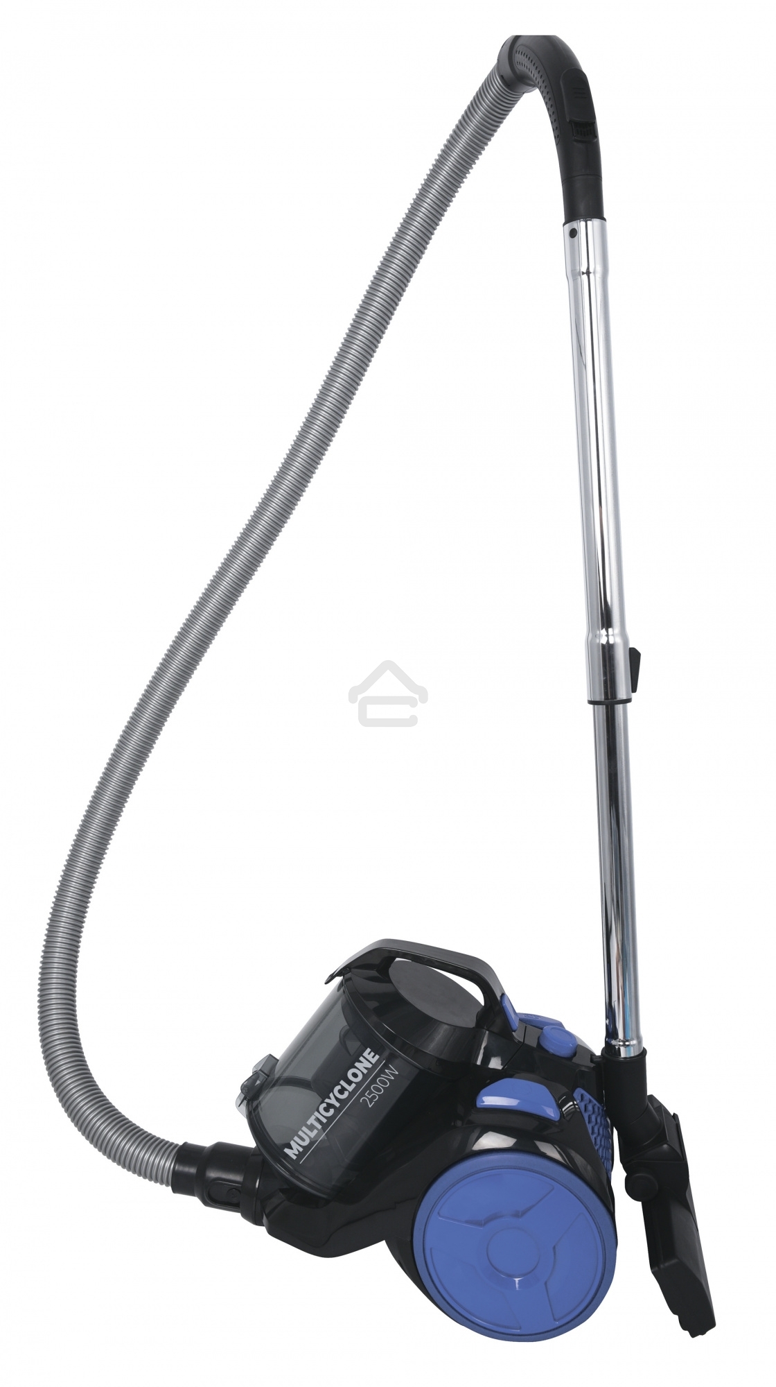 Пылесос Starwind SCV2555 черный/синий, 400/2500 Вт, уборка сухая, пылесборник контейнер 3 л