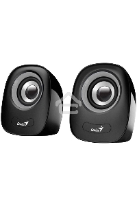 Колонки, PC speakers Genius SP-Q160,GRAY,USB, 2.0, Power Output 6W, Sensitivity: 80 Db, 3.5 mm jack., цвет серый