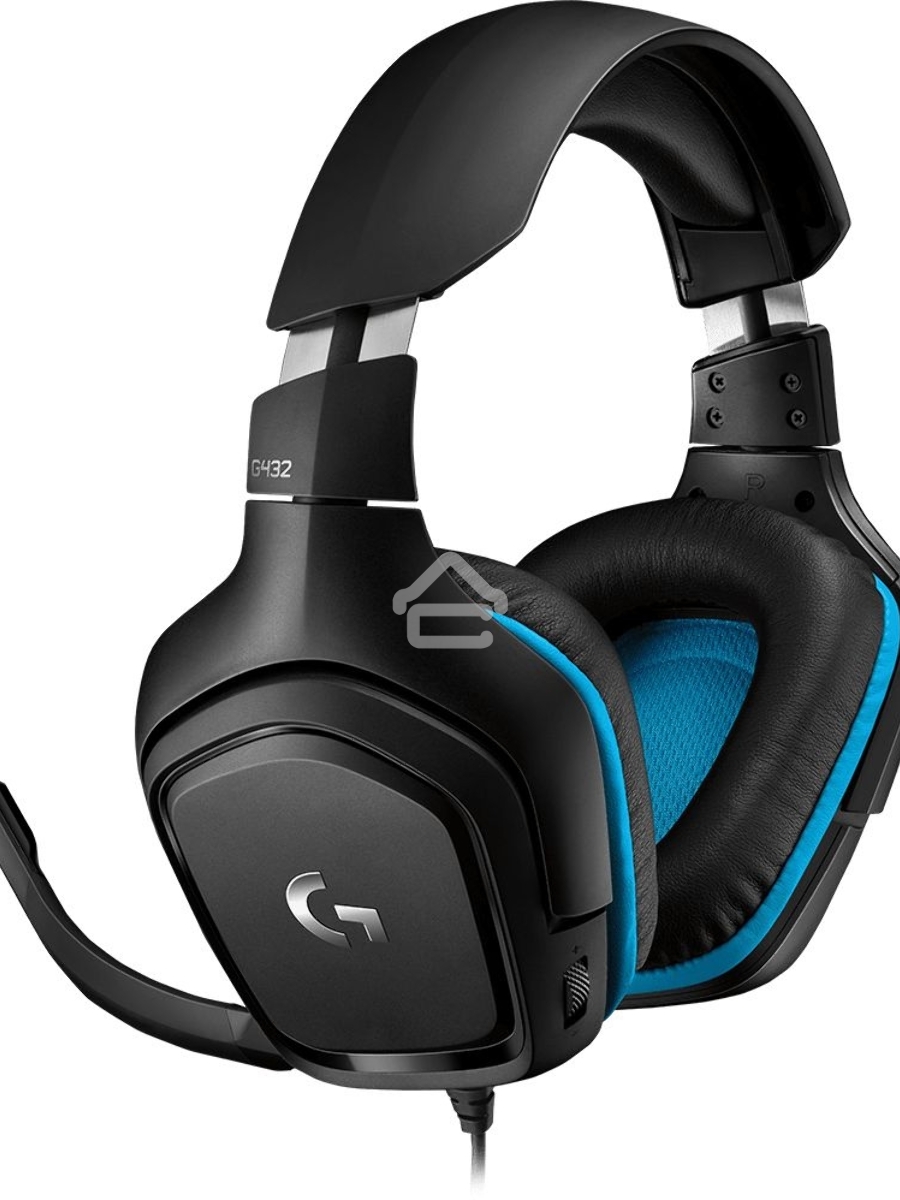 Гарнитура Logitech Headset G432 Wired Gaming Leatherette Retail