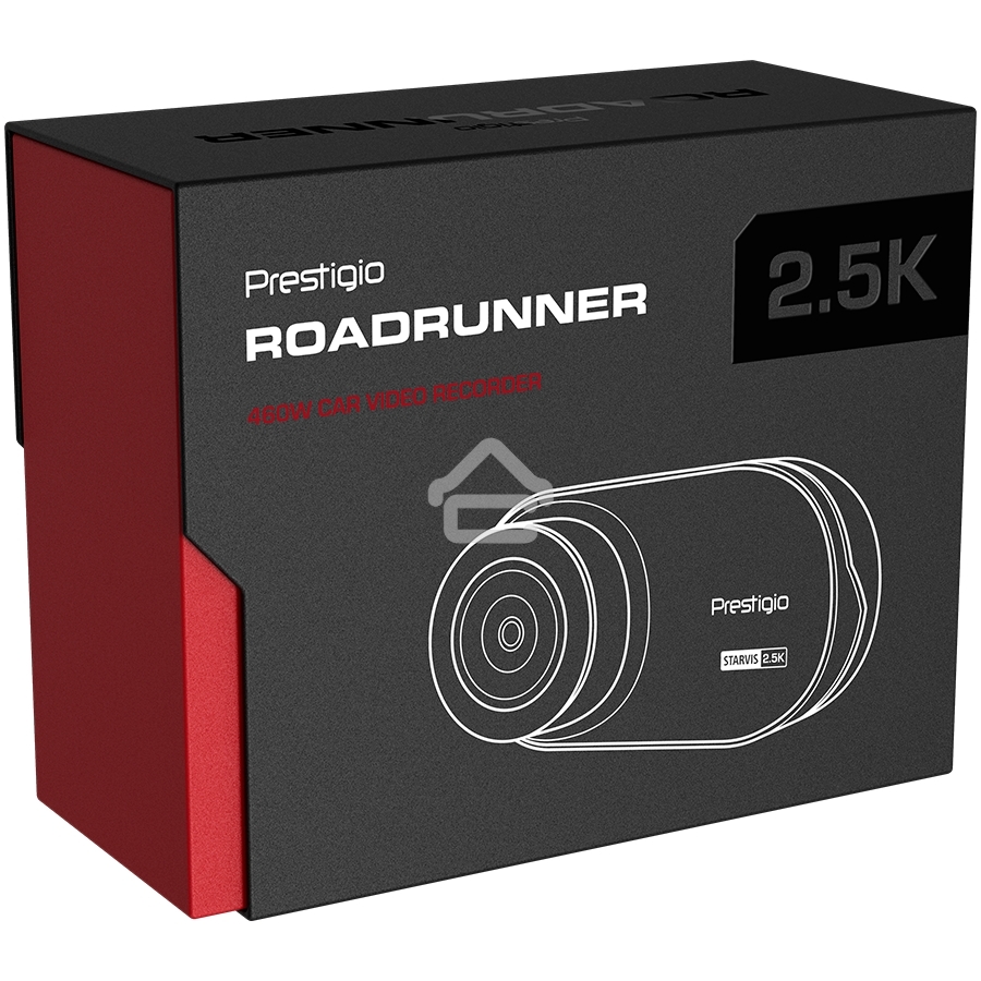 Видеорегистратор Prestigio RoadRunner 460W, 3.0'' IPS (854x480) touch screen display, WQHD 2.5K 2560x1440@30fps, Mstar SSC8629Q, 5 MP CMOS Sony Starvis IMX335 image sensor, 5 MP camera, 140° Viewing Angle, Wi-Fi, USB Type-C, Supercapacitor, Night Vision, 