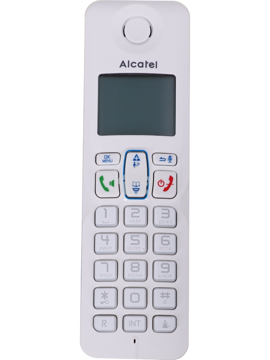 Радиотелефон ALCATEL S250 RU белый