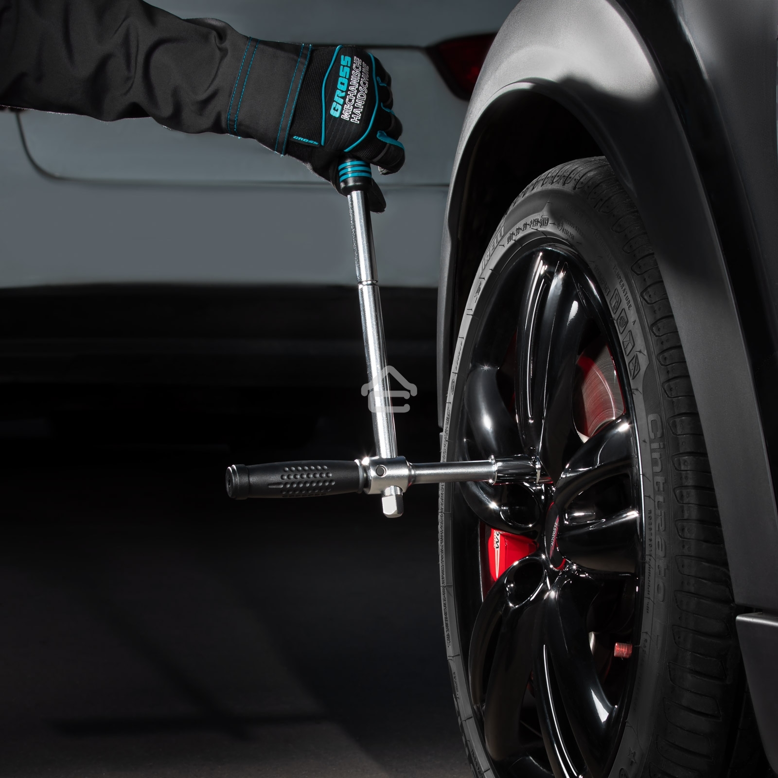 Ключ балонный GROSS 14270 (17 / 23 мм) 17x19x21x23х1/2 длина:375мм