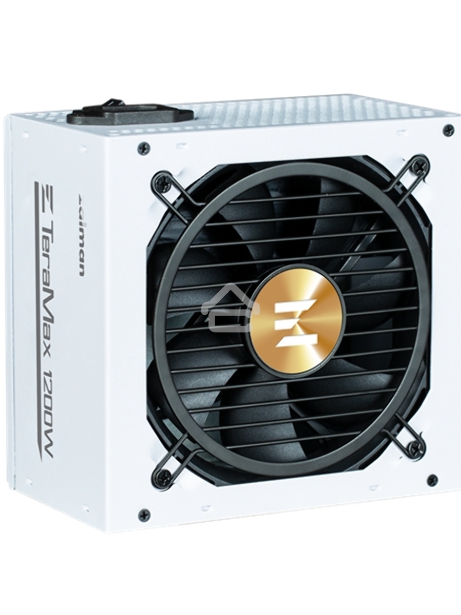 Блок питания Zalman TeraMax II WH Retai (ZM1200-TMX2 WH), 1200Вт, 80 PLUS Gold, 120мм, модульный, белый