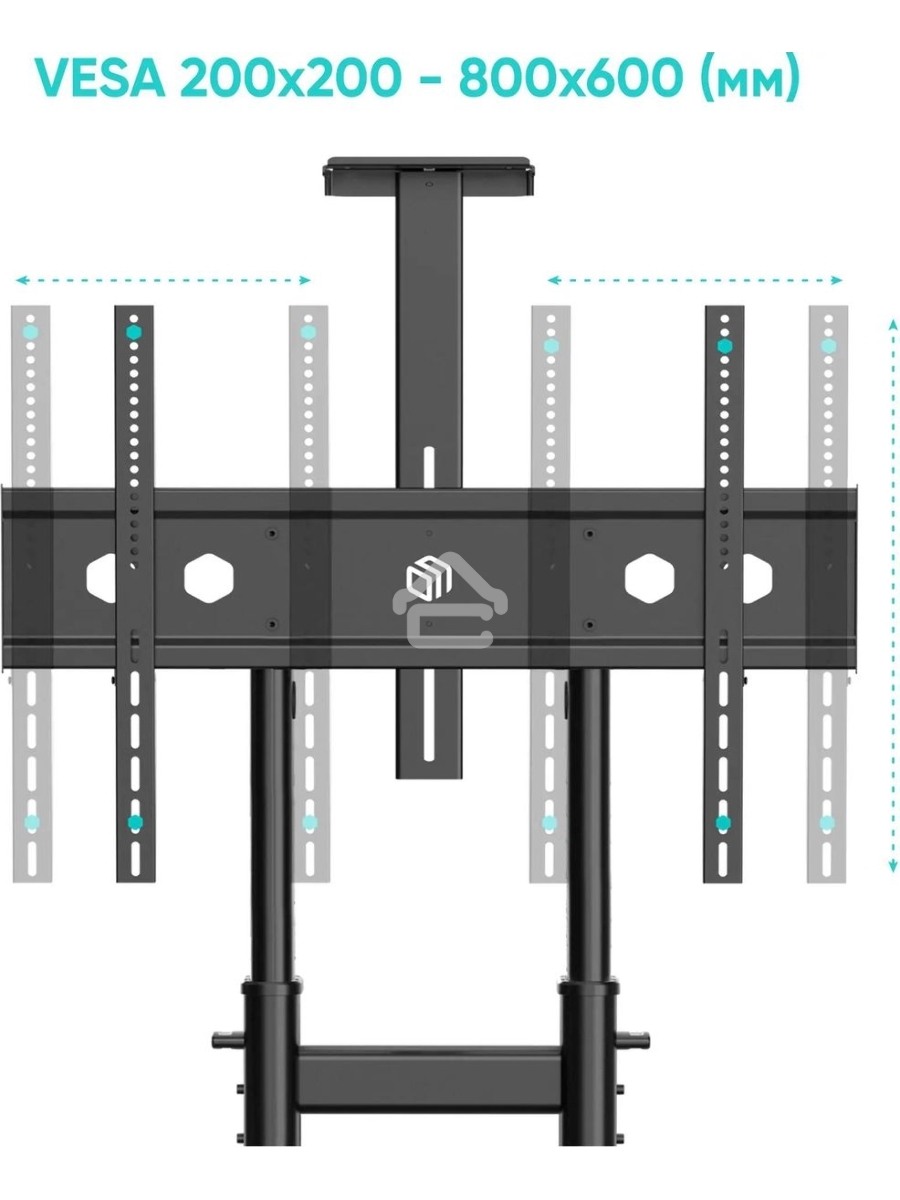 Стойка ONKRON TS1891 черный