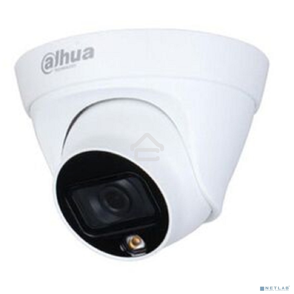 Уличная турельная IP-видеокамера Dahua DH-IPC-HDW1439TP-A-LED-0280B-S4 Full-color 4Мп, 1/3” CMOS, объектив 2.8мм, LED-подсветка до 30м, IP67, корпус: металл