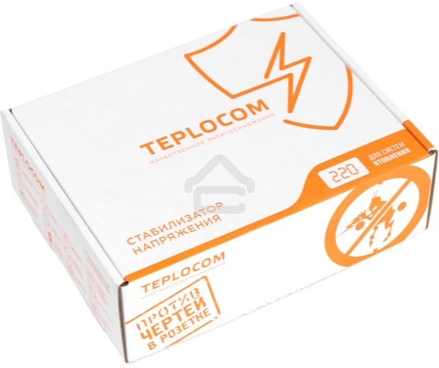 Стабилизатор напряжения TEPLOCOM ST – 222/500-И индикация Бастион 557