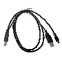 Кабель Gembird/Cablexpert CCP-USB22-AM5P-3 USB 2.0 Pro Кабель , 2xAM/miniBM 5P, 0.9м, экран, черный 