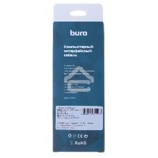 Кабель Buro USB A(m)-USB Type-C (m) черный 1м (BHP RET TYPEC1 BL)