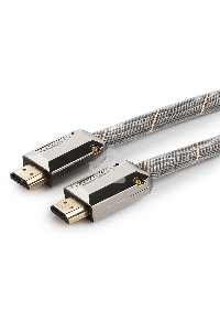 Кабель Cablexpert HDMI, серия Platinum, 4,5 м, v2.0, M/M, плоский, позол.разъемы, металлический корпус, нейлоновая оплетка, блистер