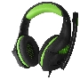 Гарнитура игровая Crown CMGH-2002 черный/зеленый