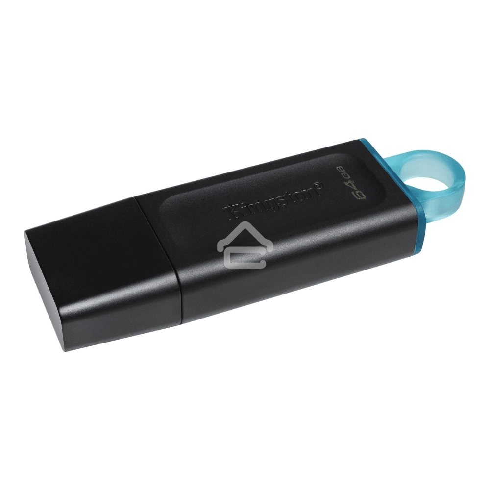Флешка USB R/W R/W Kingston 64GB USB3.2 Gen 1 DataTraveler Exodia (Black + Teal)