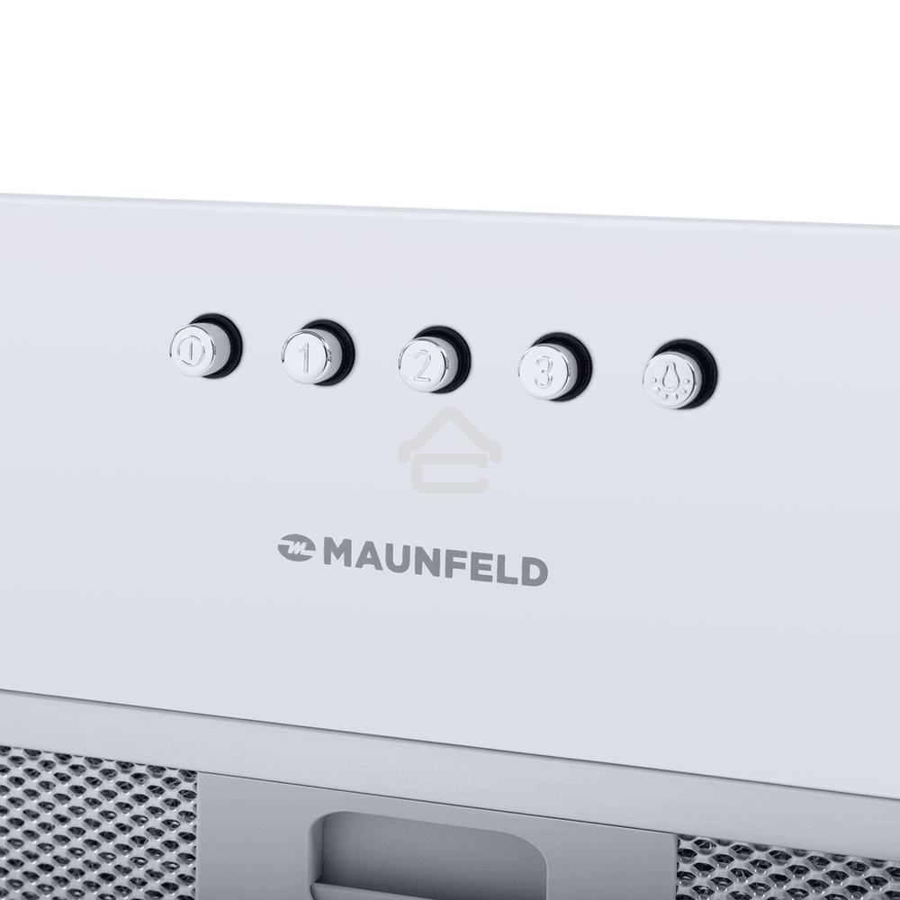 Вытяжка встраиваемая Maunfeld Crosby Power 50 белый, 50 см, 1050 куб. м/ч, 51.8 дБ