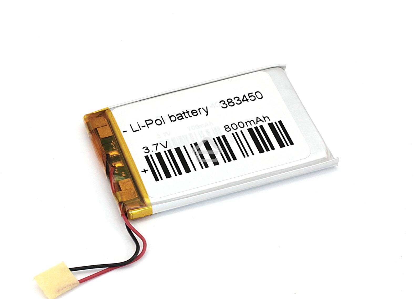 Аккумулятор Li-Pol (батарея) 3.8x34x50мм 2pin 3.7V/800mAh