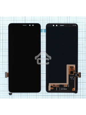 Дисплей для Samsung Galaxy A8 Plus (2018) A730F OLED черный