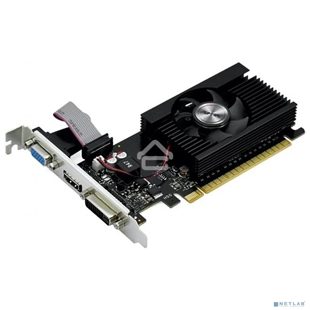 Видеокарта AFOX NVIDIA GeForce GT710 2GB DDR3 64BIT DVI HDMI VGA LP RTL