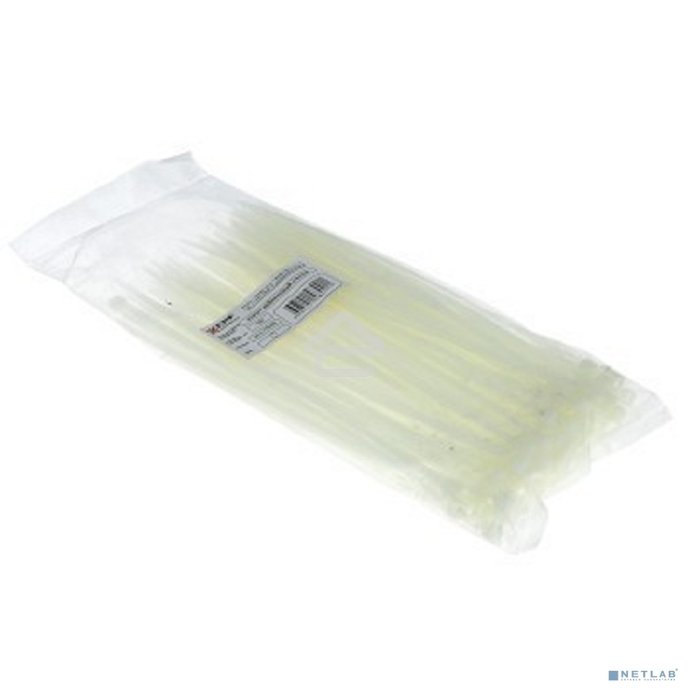 Хомут кабельный 3.6х200 нейл. белый (уп.100шт) EKF plc-c-3.6x200