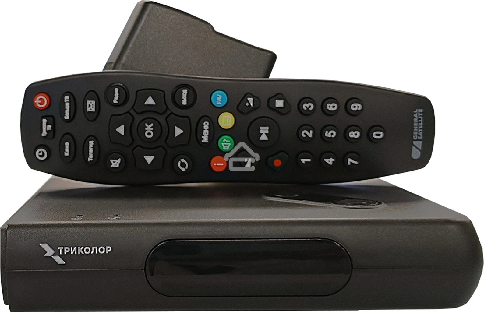 Комплект спутникового телевидения Триколор GS Hub 2 Box черный