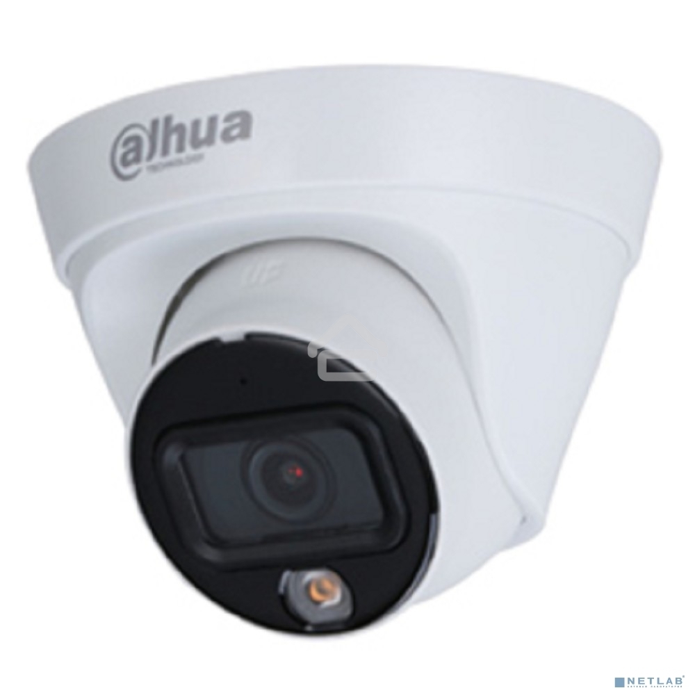 Уличная турельная IP-видеокамера Dahua DH-IPC-HDW1439TP-A-LED-0280B-S4 Full-color 4Мп, 1/3” CMOS, объектив 2.8мм, LED-подсветка до 30м, IP67, корпус: металл