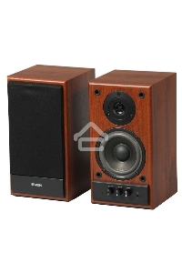 Колонки Sven SPS-702 2.0 коричневый/орех 40Вт