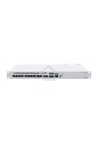 Mikrotik CRS312-4C+8XG-RM Cloud Router Switch 8х 1G/2.5G/5G/10G RJ45,  4х 10G RJ45/SFP+ with RouterOS L5, 1U rackmount enclosure
