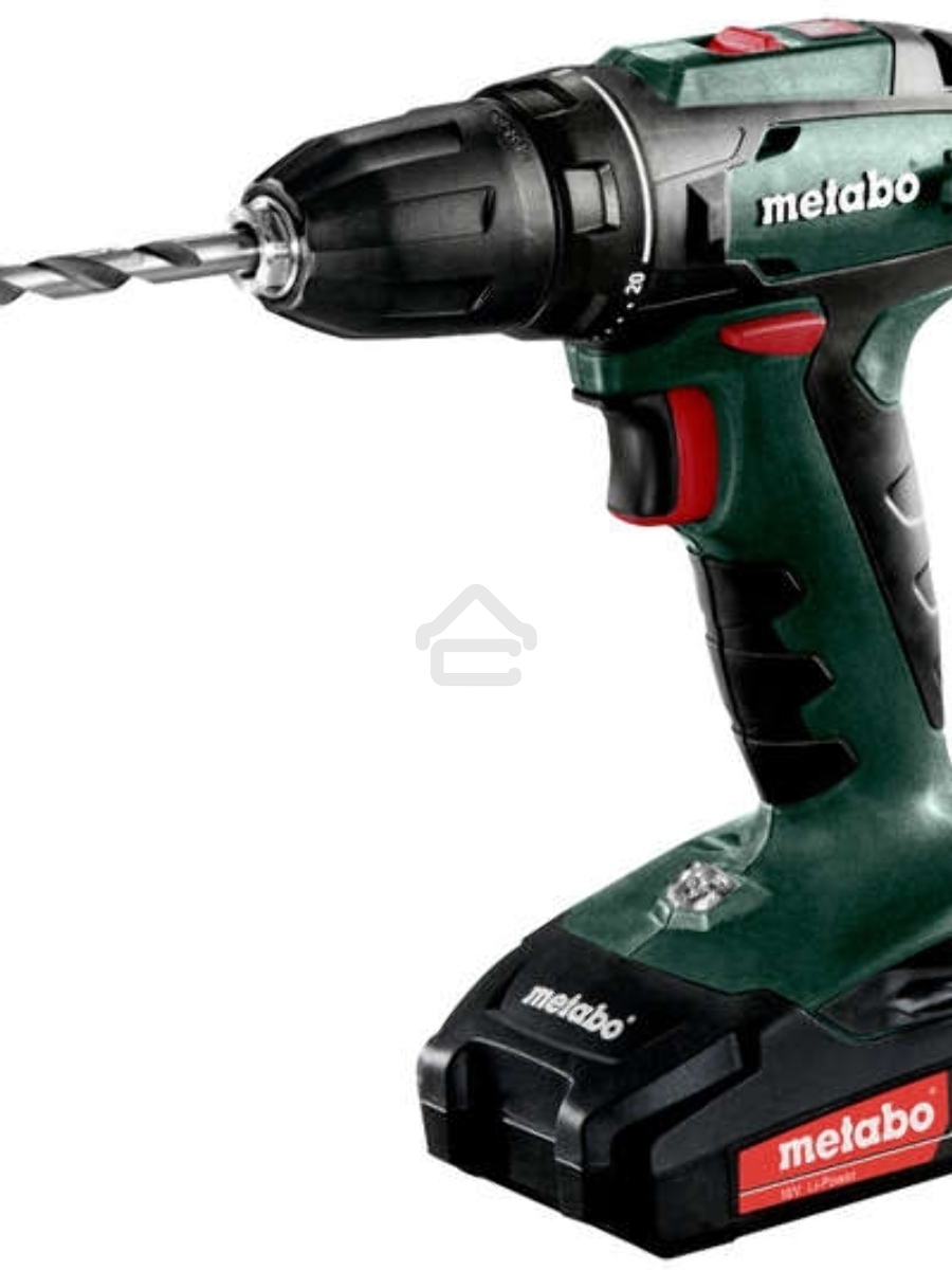 Дрель-шуруповерт Metabo BS 18602207560, Аккумуляторный, 18В, 2 АКБ, Кейс