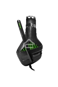 Гарнитура игровая Crown CMGH-2002 черный/зеленый