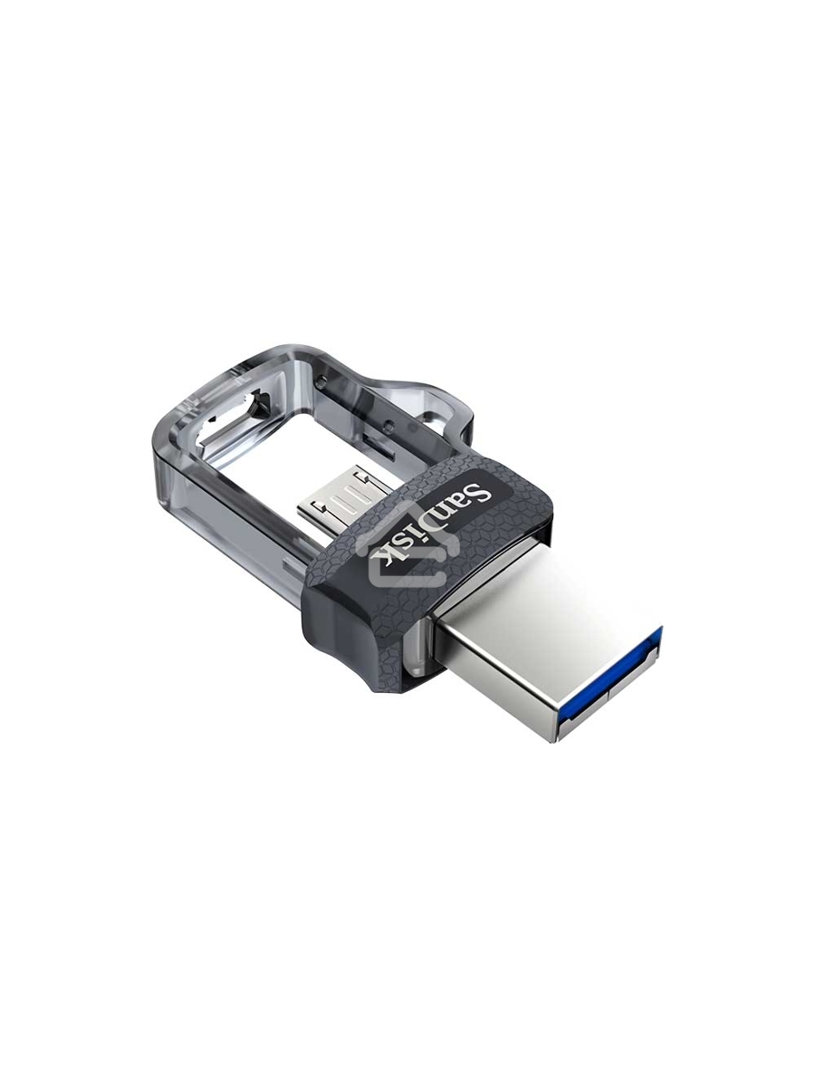 Флеш диск 64GB SanDisk Ultra Android Dual Drive OTG, m3.0/USB 3.0, Black