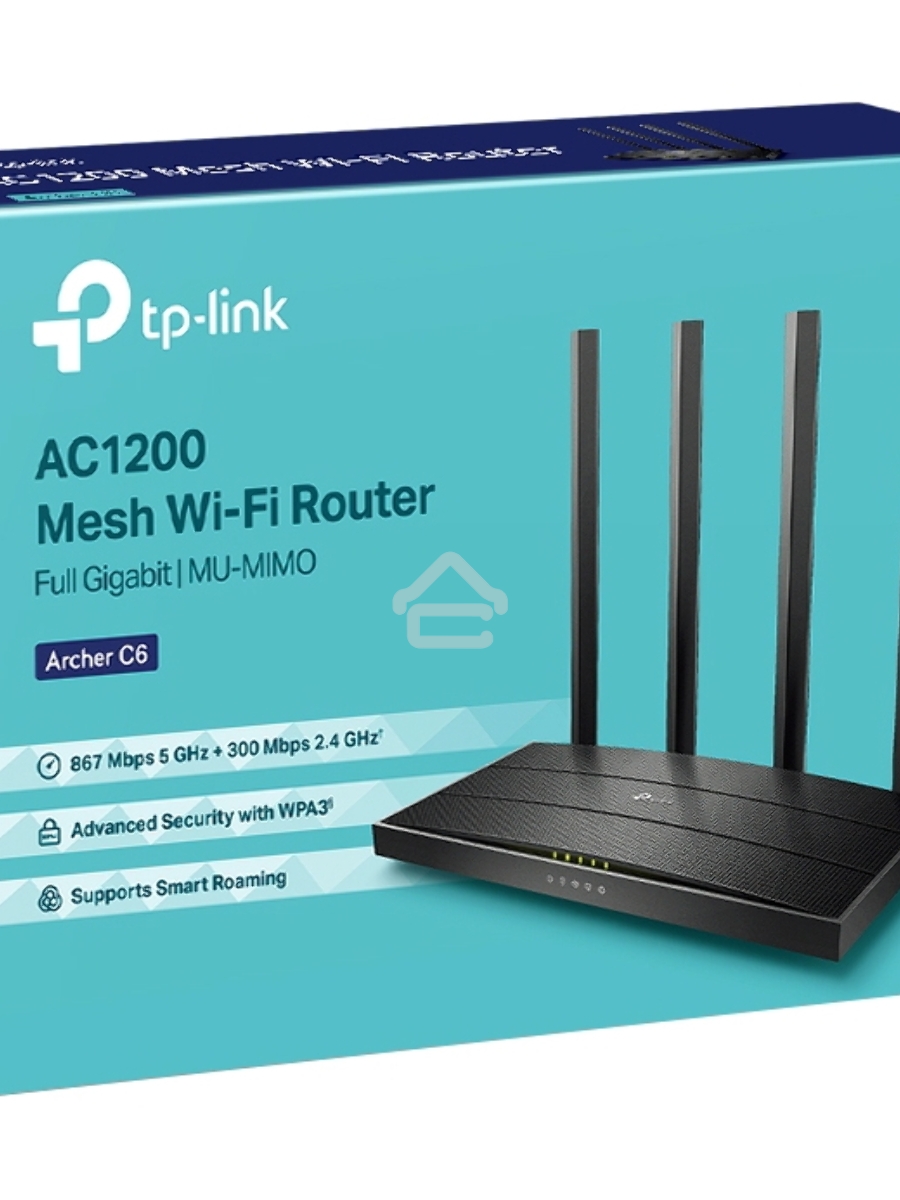 Маршрутизатор TP-Link Archer C6 V2 / V3 / V4 AC1200 /AC1300