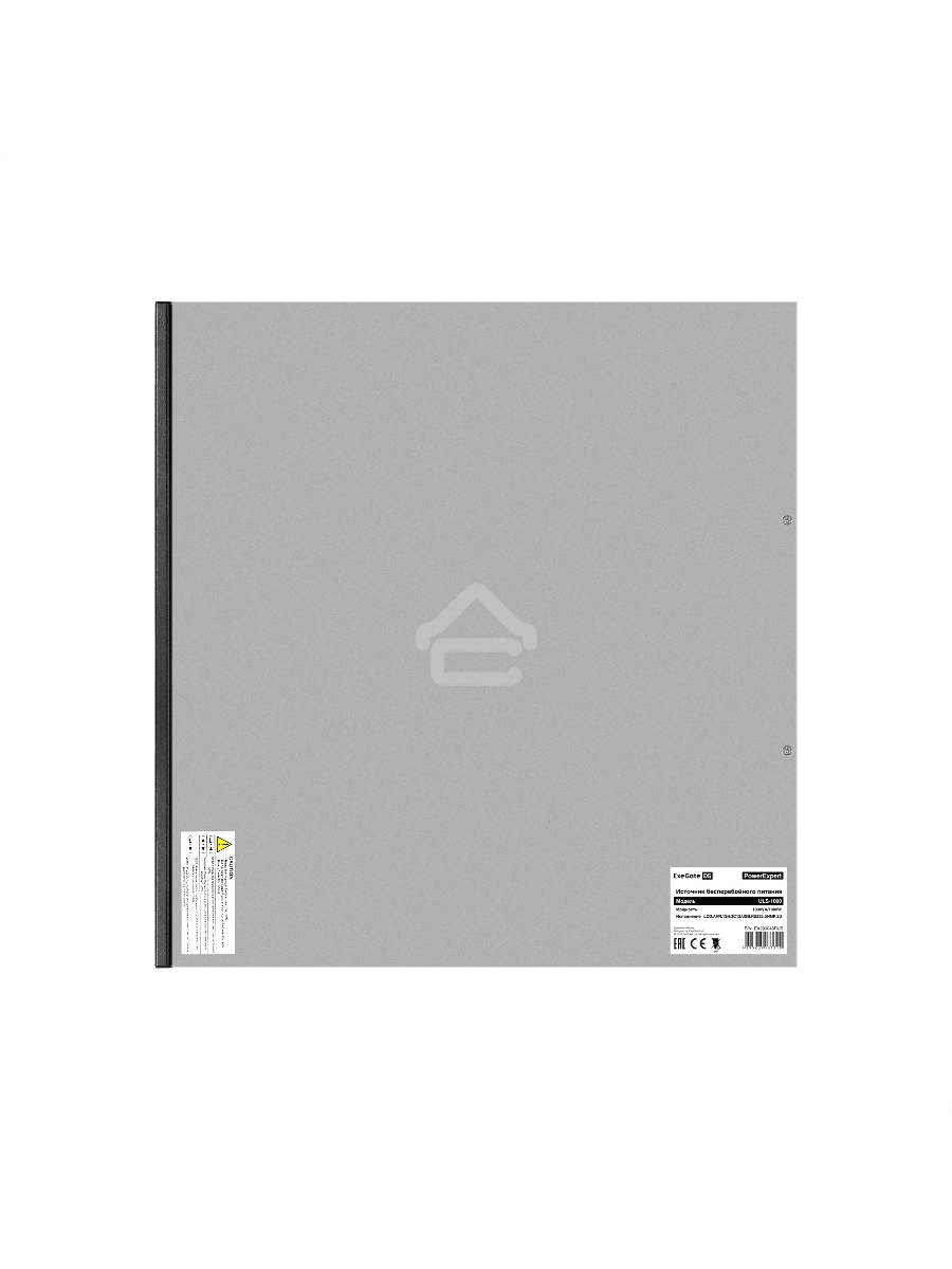 Источник бесперебойного питания On-line ExeGate PowerExpert ULS-1000.LCD.AVR.1SH.2C13.USB.RS232.SNMP.2U <1000VA/1000W, On-Line, PF=1, LCD, 1*Schuko+2*C13 , RS232, USB, SNMP-slot, Rackmount 2U/Tower, металлический корпус, Black>