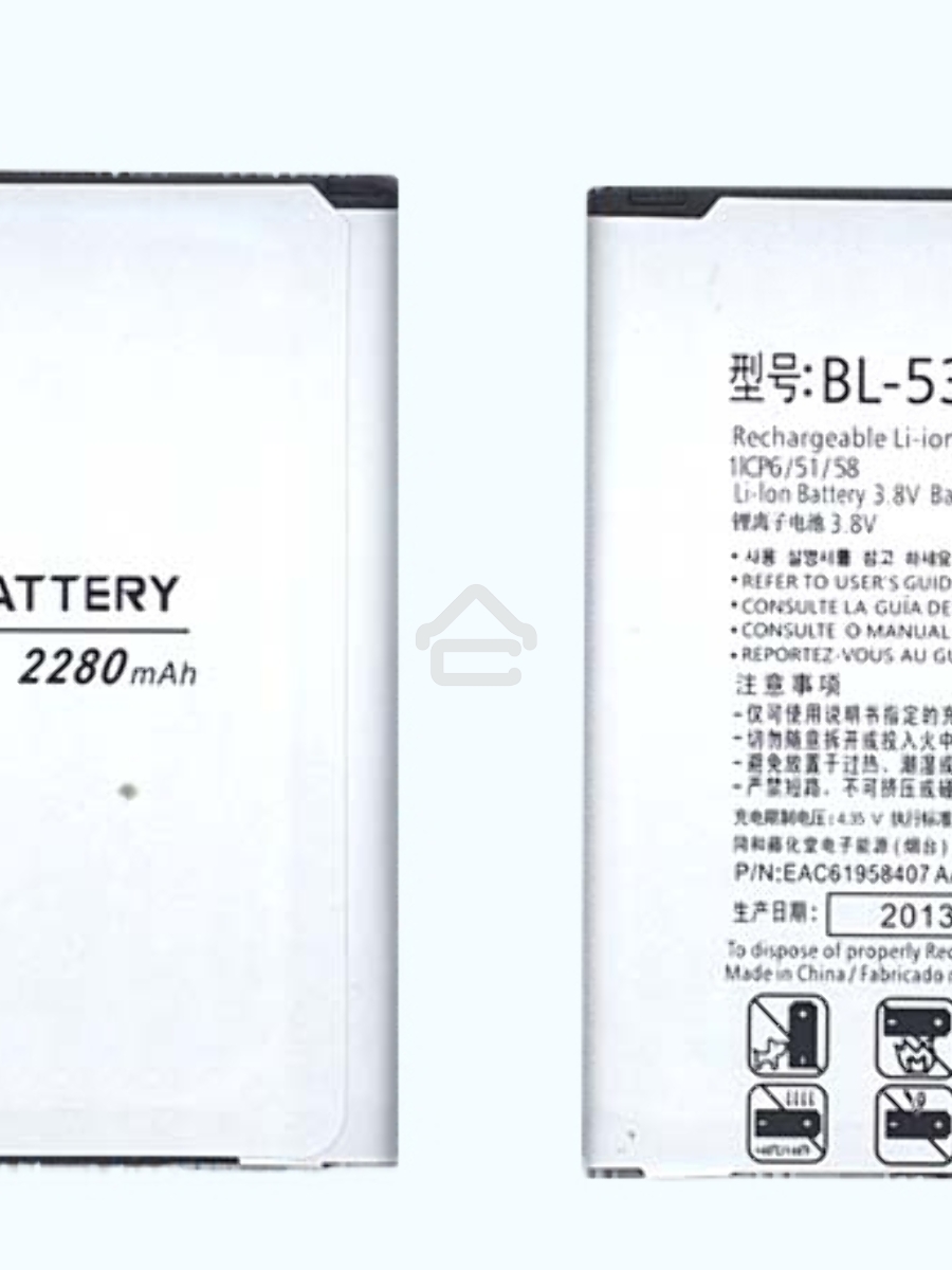 Аккумуляторная батарея BL-53RH для LG Optimus GJ E975W