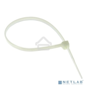 Хомут кабельный 3.6х200 нейл. белый (уп.100шт) EKF plc-c-3.6x200