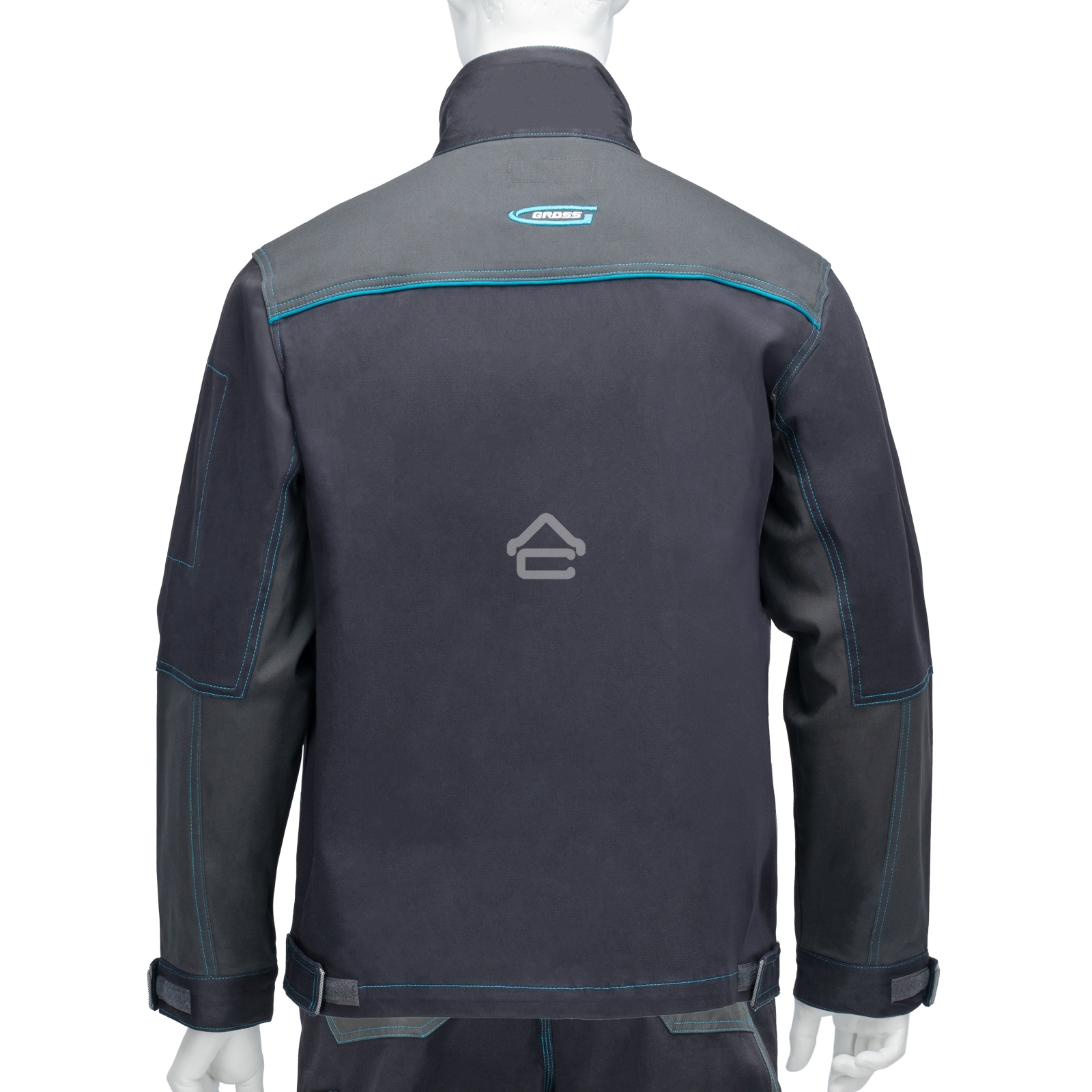 Куртка профессиональная рабочая, 97% хлопок 3% спандекс, XXXL Gross