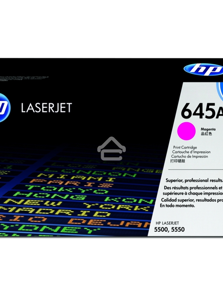 Картридж лазерный HP C9733A пурпурный для LJ 5500 12000стр.