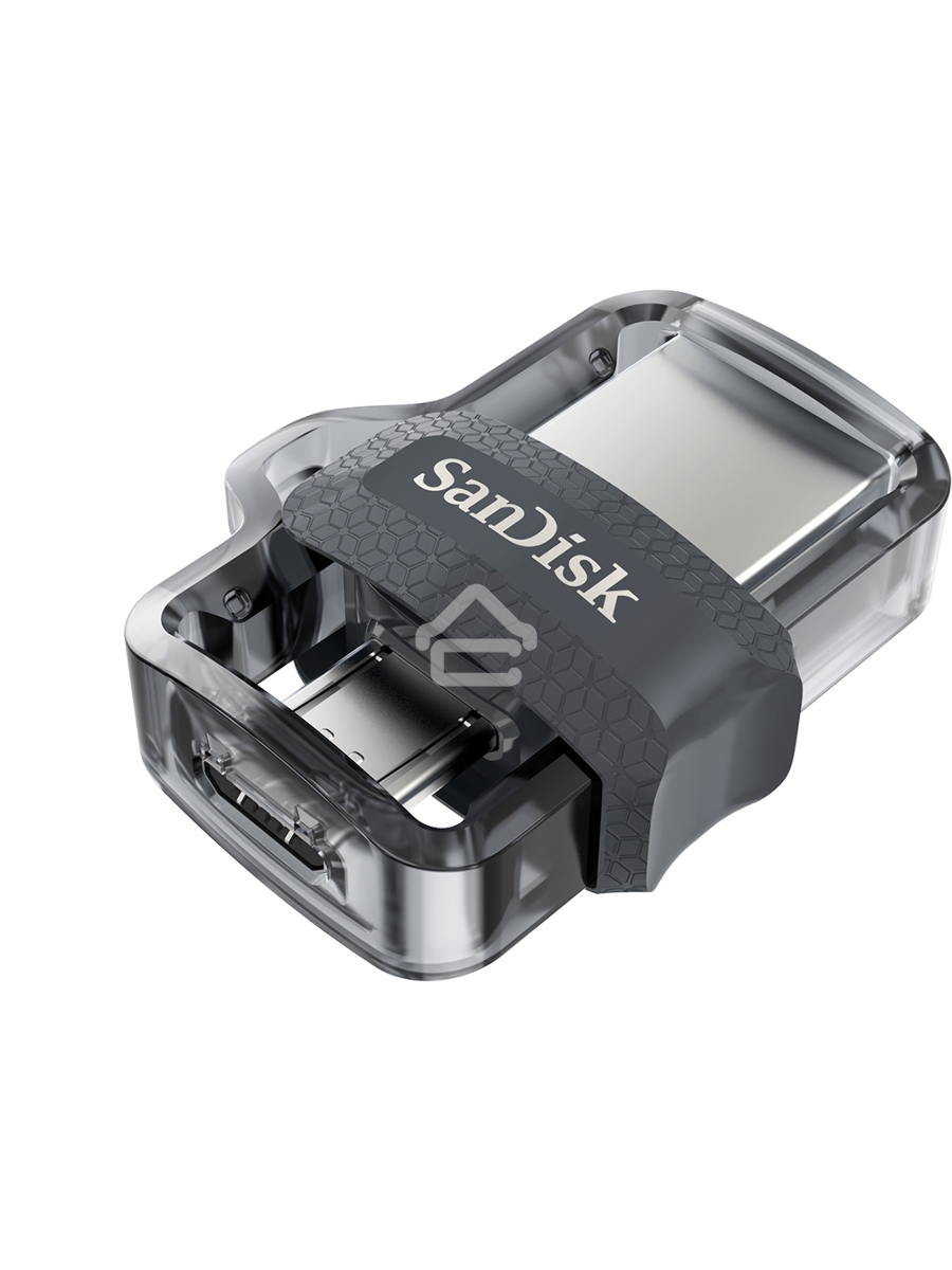 Флеш диск 64GB SanDisk Ultra Android Dual Drive OTG, m3.0/USB 3.0, Black