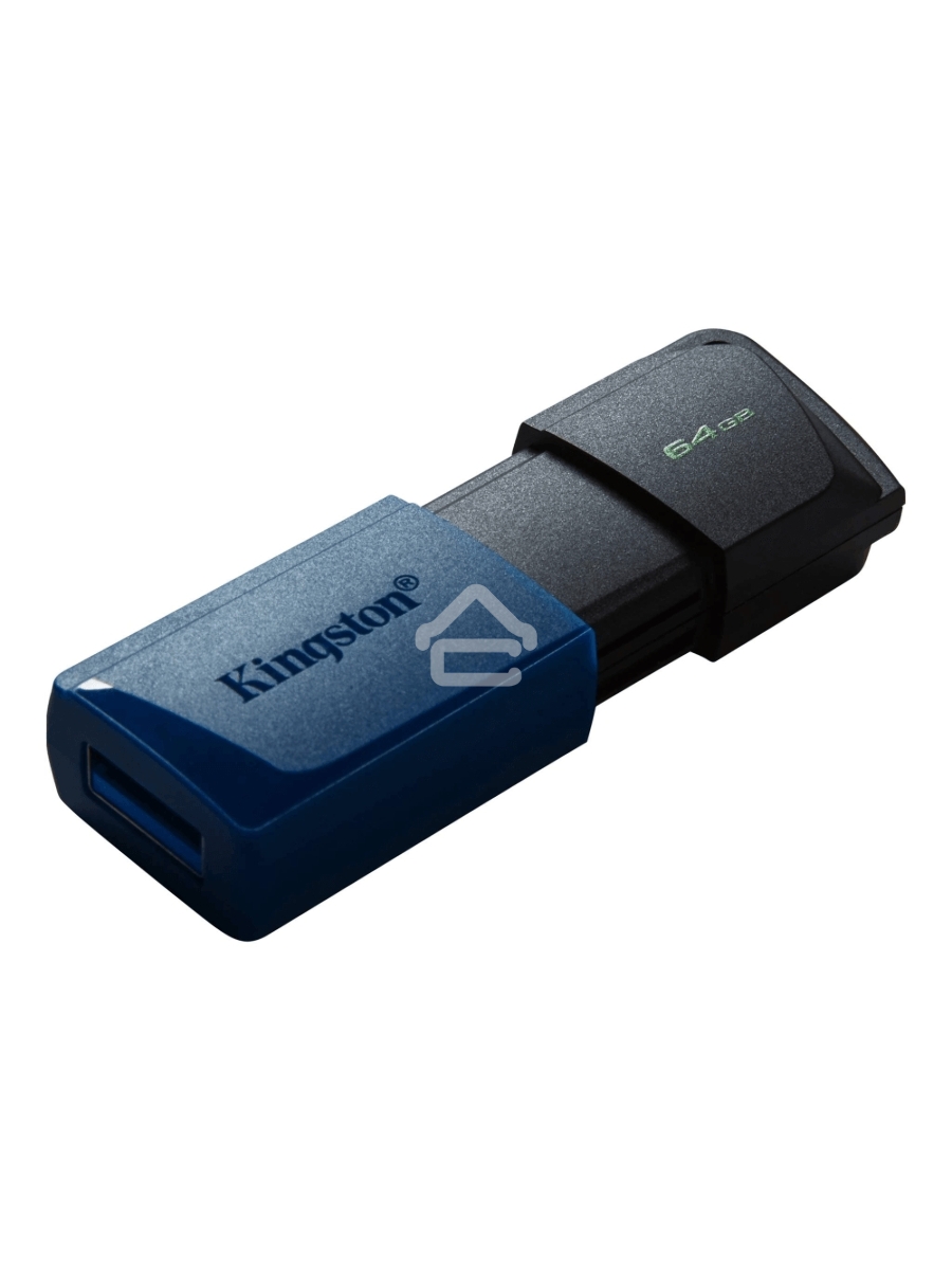 Флеш диск Kingston 64Gb DataTraveler Exodia M DTXM/64GB USB3.0 черный/синий