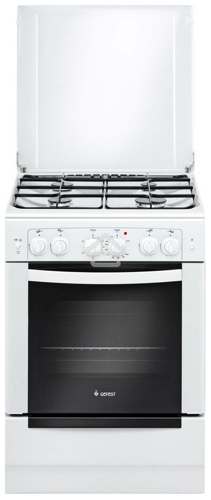 Плита комбинированная Gefest 6101-02 белый