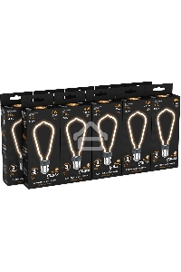 Лампа светодиодная Gauss Filament 4Вт цок.:E27 трубка 220B св.свеч.бел.теп. (упак.:10шт)