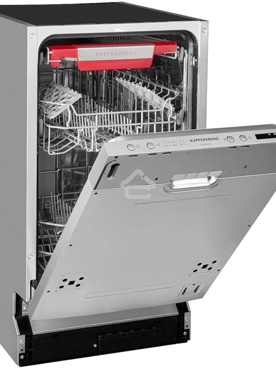Встраиваемая посудомоечная машина Kuppersberg GLM 4537, серебристый, 44.8 см, 10 компл., 49 дБ, класс A++