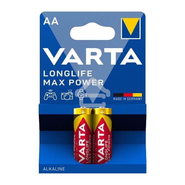 Батарейки VARTA MAX TECH AA бл 2 04706101412
