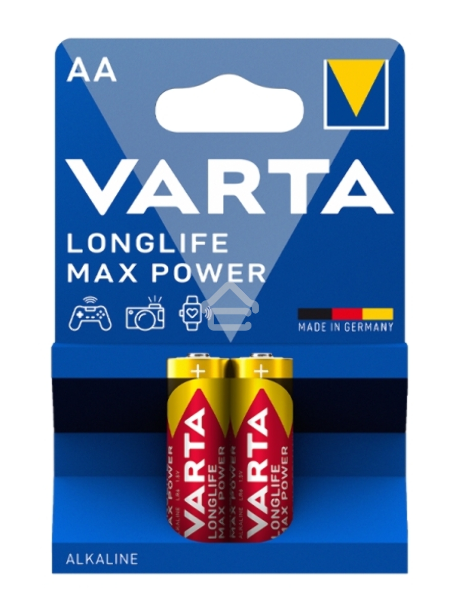 Батарейки VARTA MAX TECH AA бл 2 04706101412