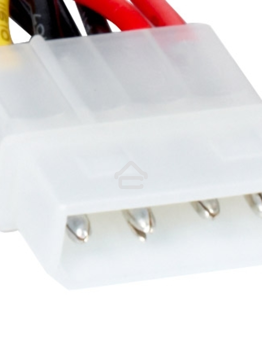 Кабель питания 2xSATA (от разъема Molex (IDE) блока питания), 15см Exegate
