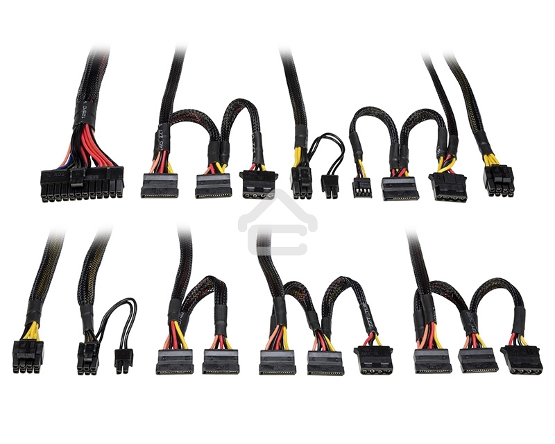Серверный блок питания Exegate <RM-700ADS> APFC,2х8cm fan, 20+4pin/(4+4)pin+(4+4)pin, 2xPCI-E, 9xSATA