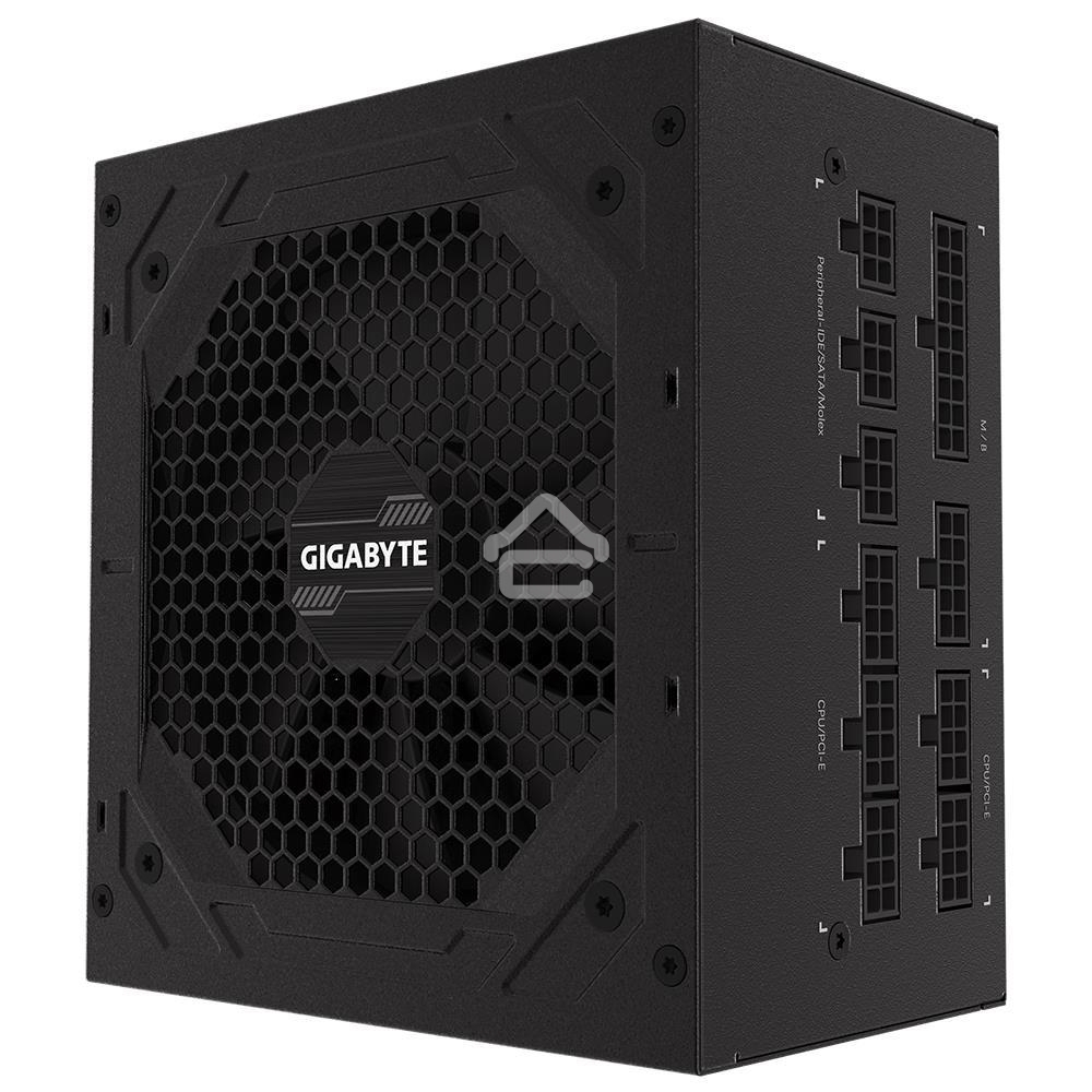 Блок питания Gigabyte GP-P850GM RTL, 850Вт, 80 PLUS Gold, 120мм, модульный, черный