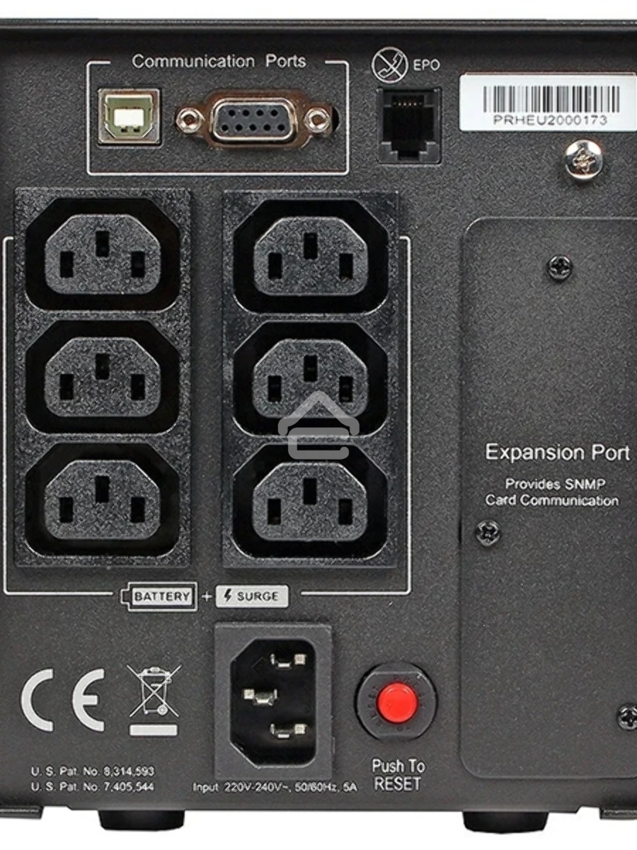 Источник бесперебойного питания CyberPower PR750ELCD 750VA/675W USB/RJ11/45 (6 IEC)