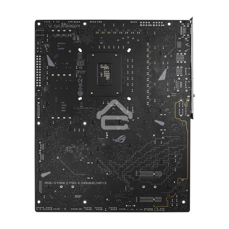 Материнская плата ASUS ROG STRIX Z790-E GAMING WIFI II, LGA 1700, Intel Z790, 4xDDR5, 4xSATA, 5xM.2, 1xPCIe 5.0 x16, 2xPCIe 4.0 x16, 2.5Gb LAN, 1xUSB-A 3.2 Gen 2, 2xUSB-A 3.2 Gen 2x2, 1xHDMI, 1xDP, 3x3.5 мм, 7.1, ATX