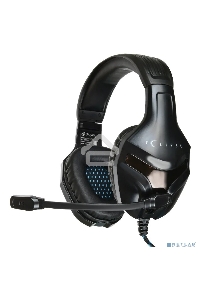 Наушники с микрофоном Oklick HS-L370G ECLIPSE черный 1.9м мониторы оголовье