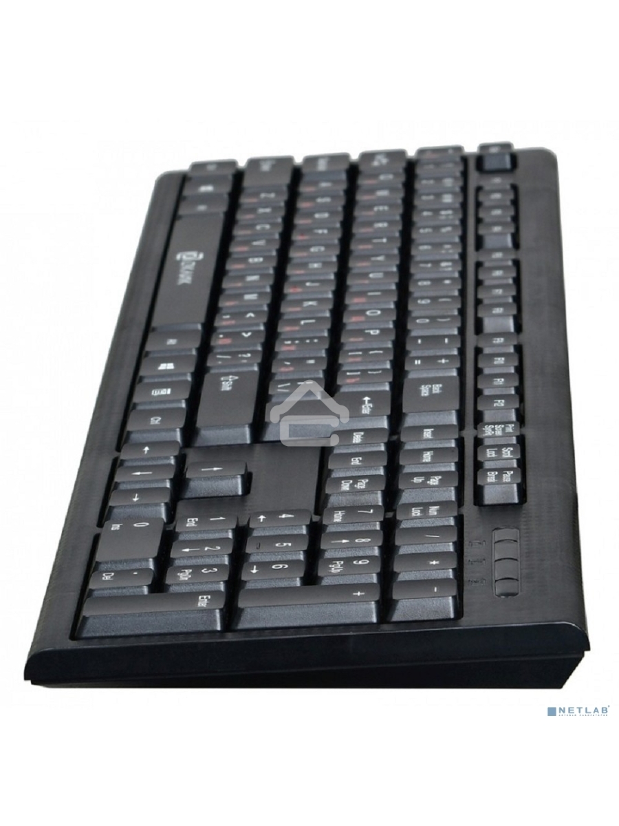 Клавиатура Oklick 120M черный USB